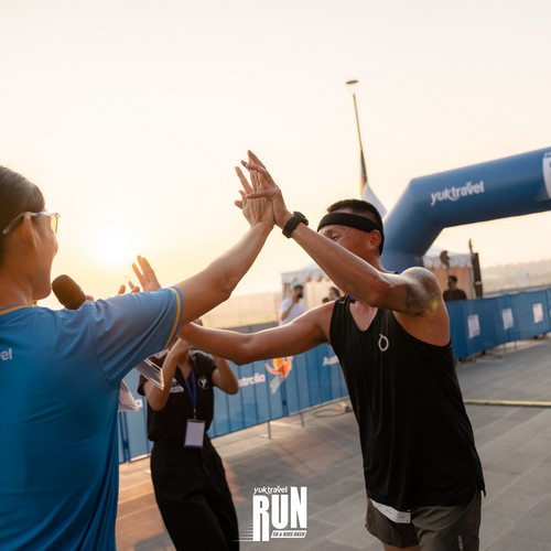 Race photo from YUK TRAVEL RUN