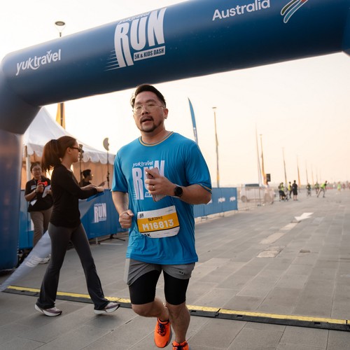 Race photo from YUK TRAVEL RUN