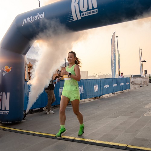 Race photo from YUK TRAVEL RUN