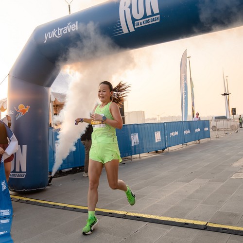 Race photo from YUK TRAVEL RUN