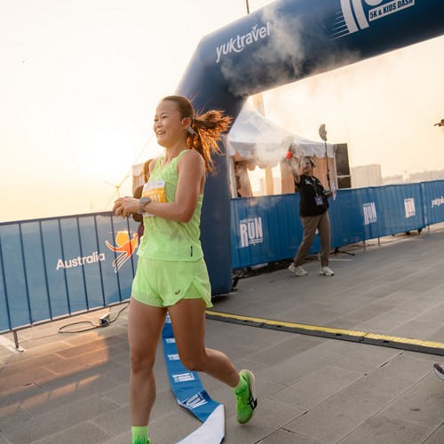 Race photo from YUK TRAVEL RUN