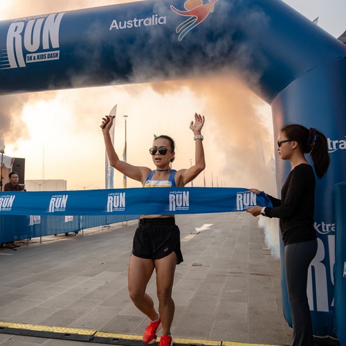Race photo from YUK TRAVEL RUN