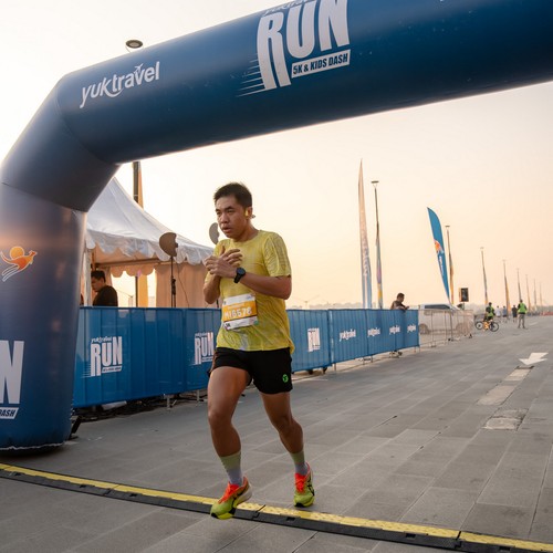 Race photo from YUK TRAVEL RUN