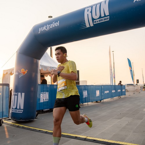 Race photo from YUK TRAVEL RUN