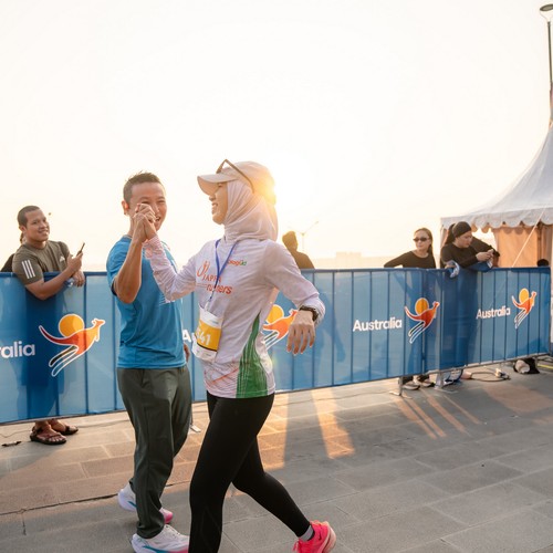 Race photo from YUK TRAVEL RUN