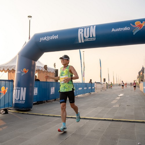 Race photo from YUK TRAVEL RUN