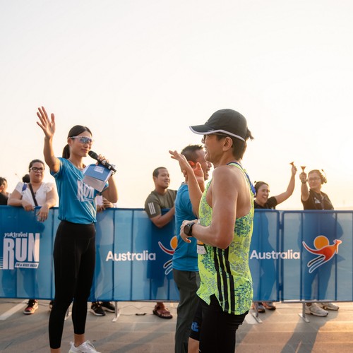 Race photo from YUK TRAVEL RUN