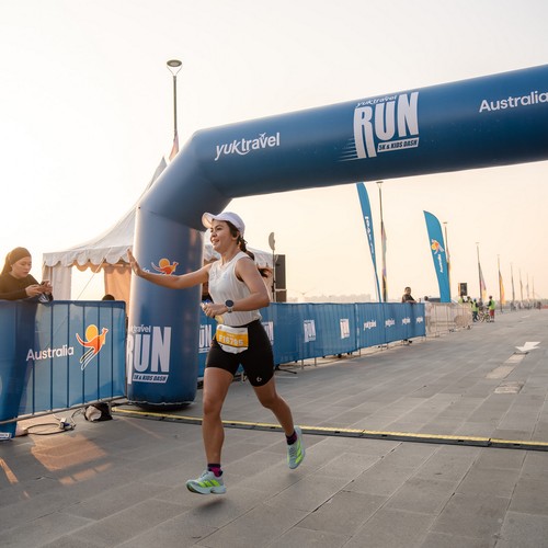Race photo from YUK TRAVEL RUN