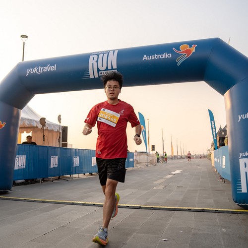 Race photo from YUK TRAVEL RUN