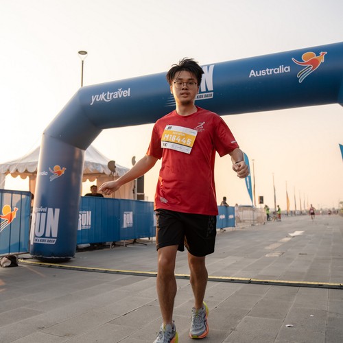 Race photo from YUK TRAVEL RUN