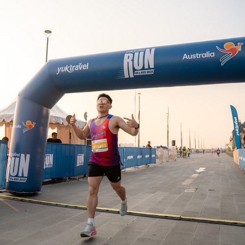 Race photo from YUK TRAVEL RUN
