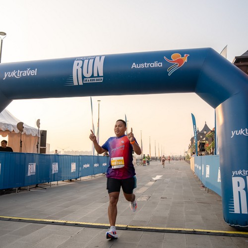 Race photo from YUK TRAVEL RUN
