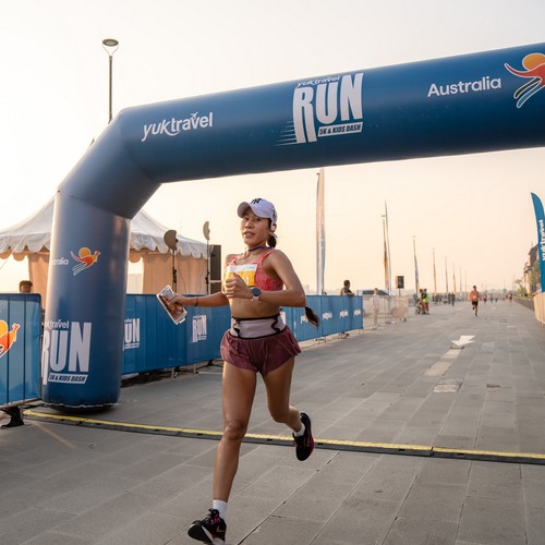 Race photo from YUK TRAVEL RUN