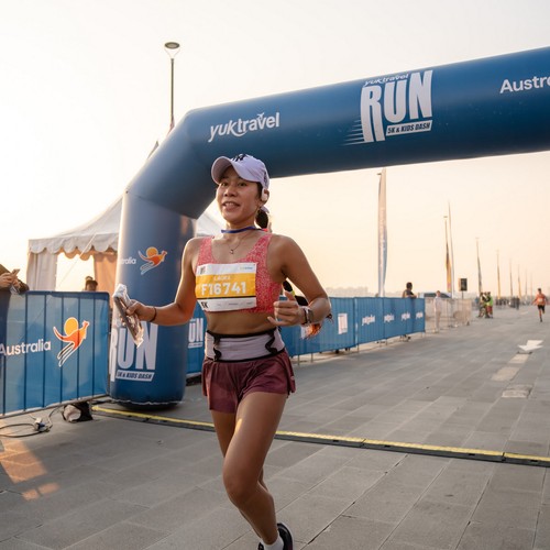 Race photo from YUK TRAVEL RUN