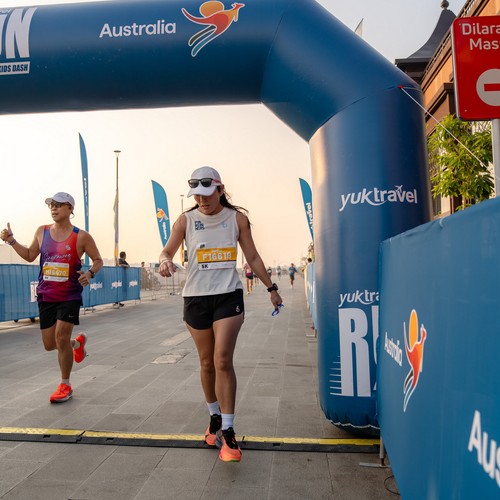 Race photo from YUK TRAVEL RUN