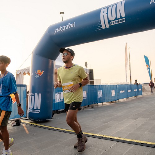 Race photo from YUK TRAVEL RUN