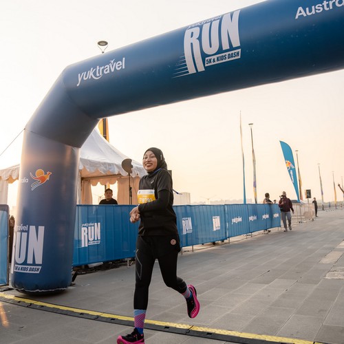 Race photo from YUK TRAVEL RUN