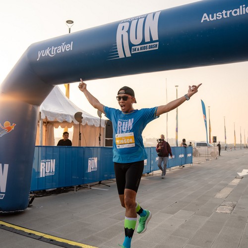 Race photo from YUK TRAVEL RUN