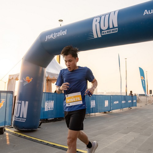 Race photo from YUK TRAVEL RUN
