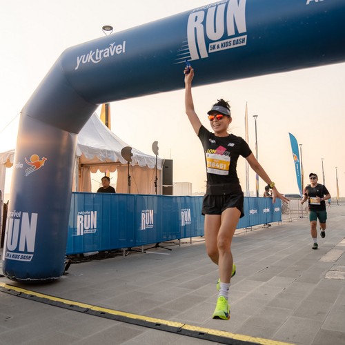 Race photo from YUK TRAVEL RUN