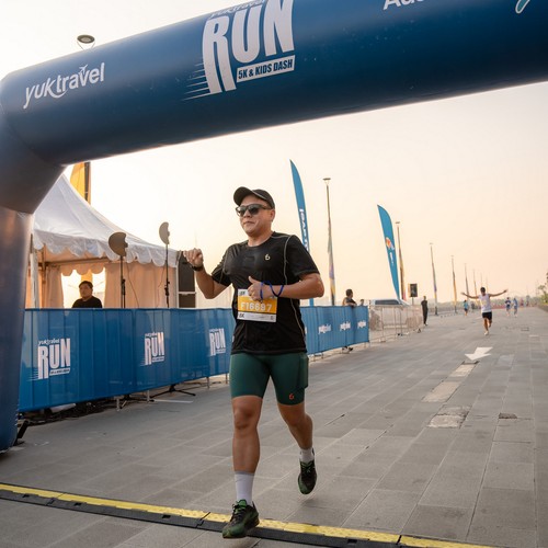 Race photo from YUK TRAVEL RUN