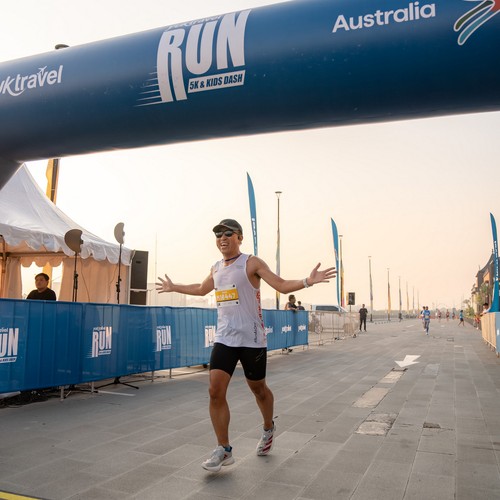 Race photo from YUK TRAVEL RUN