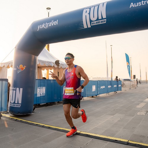 Race photo from YUK TRAVEL RUN