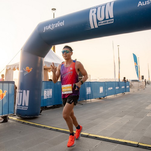 Race photo from YUK TRAVEL RUN