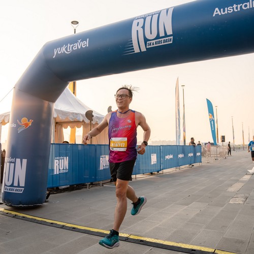 Race photo from YUK TRAVEL RUN