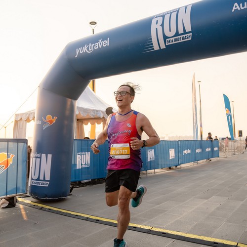 Race photo from YUK TRAVEL RUN