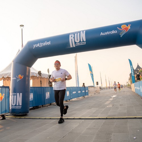 Race photo from YUK TRAVEL RUN