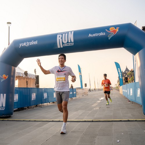 Race photo from YUK TRAVEL RUN