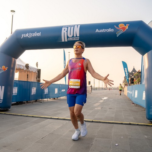 Race photo from YUK TRAVEL RUN