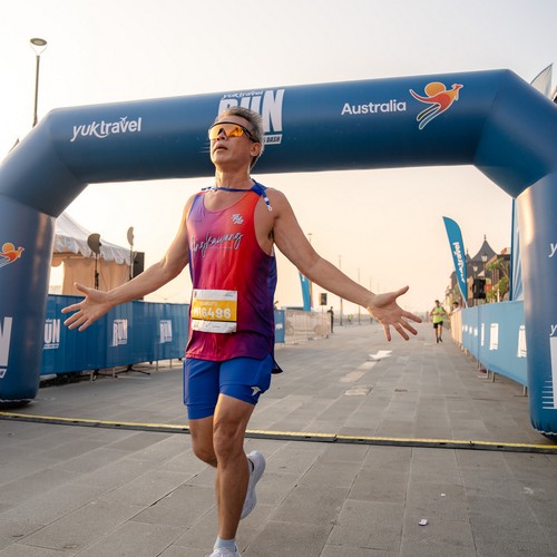 Race photo from YUK TRAVEL RUN