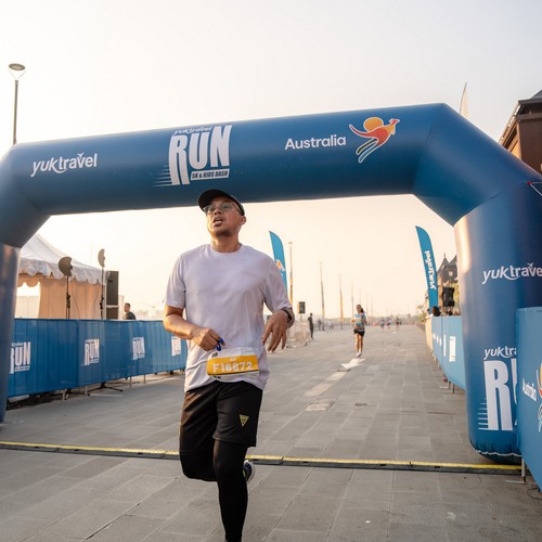 Race photo from YUK TRAVEL RUN