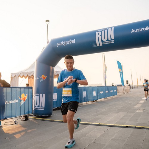 Race photo from YUK TRAVEL RUN