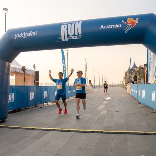 Race photo from YUK TRAVEL RUN