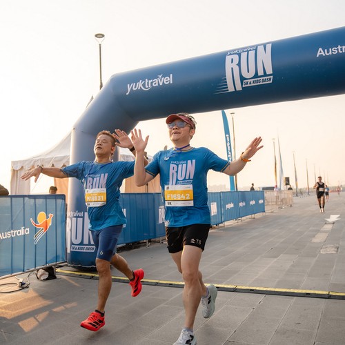 Race photo from YUK TRAVEL RUN