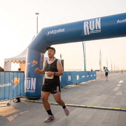 Race photo from YUK TRAVEL RUN