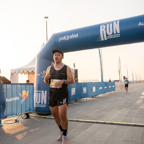 Race photo from YUK TRAVEL RUN