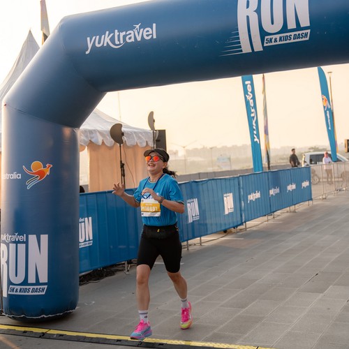 Race photo from YUK TRAVEL RUN