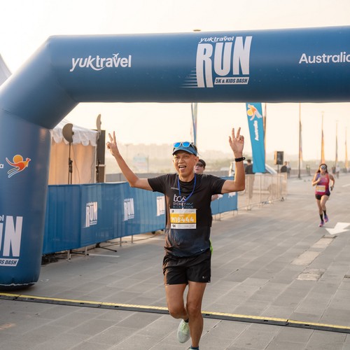 Race photo from YUK TRAVEL RUN