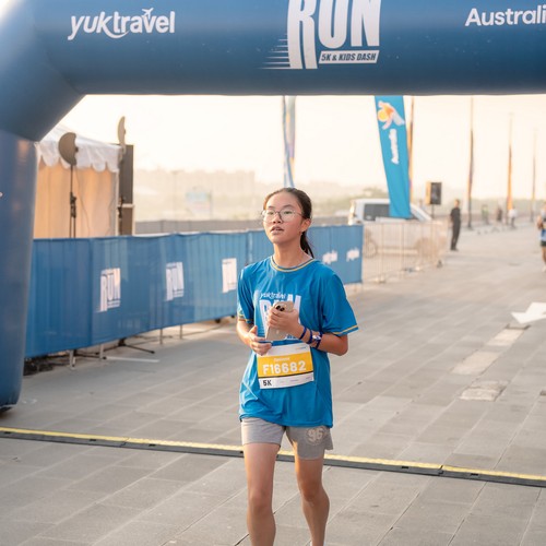 Race photo from YUK TRAVEL RUN