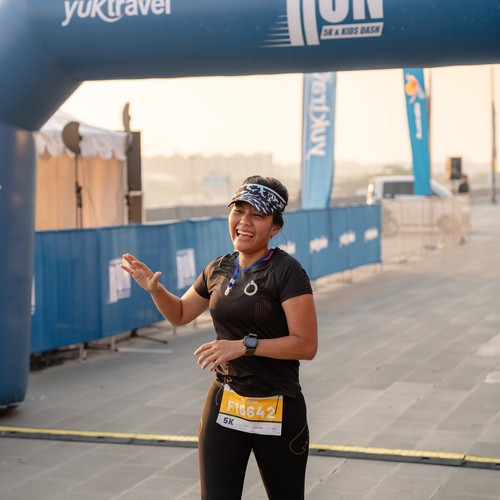 Race photo from YUK TRAVEL RUN