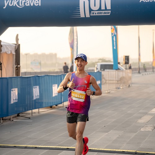 Race photo from YUK TRAVEL RUN