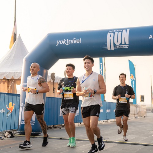 Race photo from YUK TRAVEL RUN