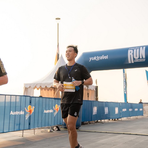 Race photo from YUK TRAVEL RUN