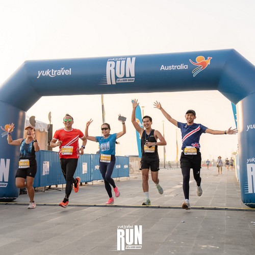 Race photo from YUK TRAVEL RUN