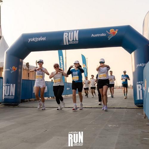 Race photo from YUK TRAVEL RUN