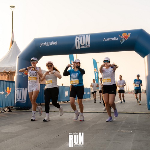 Race photo from YUK TRAVEL RUN